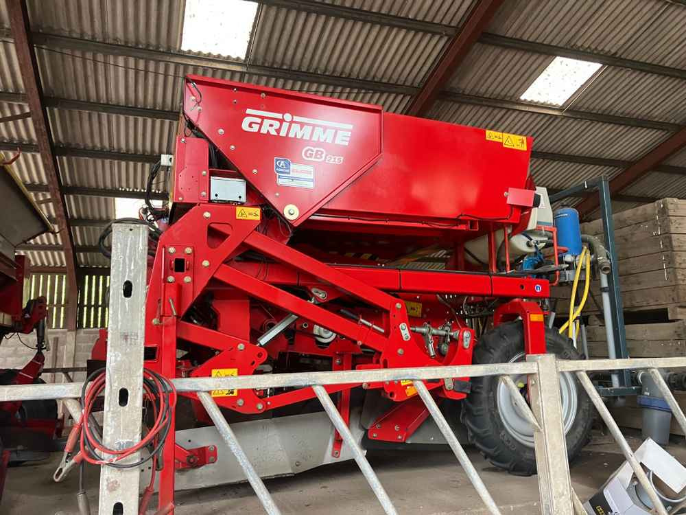 Grimme GB 215 - Máy gặt: hình 2 Grimme GB 215 - Máy gặt: hình 2