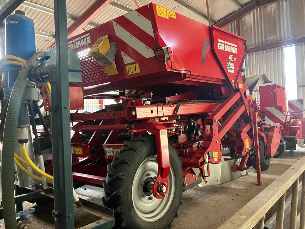 Grimme GB 215 - Máy gặt: hình 1 Grimme GB 215 - Máy gặt: hình 1
