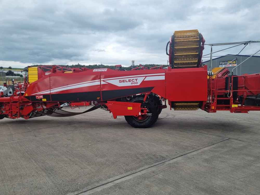 Grimme Grimme Select 200 2 Row Trailed Potato Harvester - Máy gặt: hình 3 Grimme Grimme Select 200 2 Row Trailed Potato Harvester - Máy gặt: hình 3