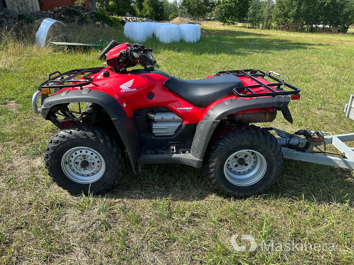Fyrhjuling Honda TRX500FE - ATV/ Xe 4 bánh: hình 4 Fyrhjuling Honda TRX500FE - ATV/ Xe 4 bánh: hình 4