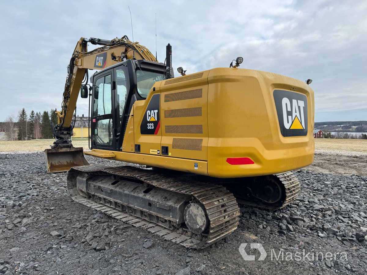 Grävmaskin Cat 323 Next Generation med tillbehör - Máy xúc bánh xích: hình 3 Grävmaskin Cat 323 Next Generation med tillbehör - Máy xúc bánh xích: hình 3