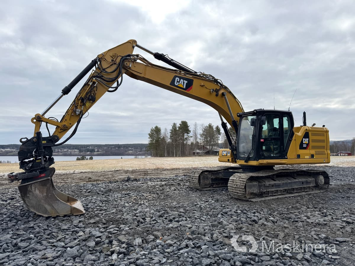 Grävmaskin Cat 323 Next Generation med tillbehör - Máy xúc bánh xích: hình 1 Grävmaskin Cat 323 Next Generation med tillbehör - Máy xúc bánh xích: hình 1