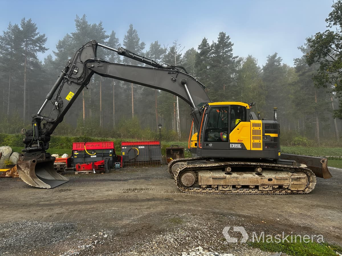 Grävmaskin Volvo ECR355EL GPS & tillbehör - Máy xúc bánh xích: hình 2 Grävmaskin Volvo ECR355EL GPS & tillbehör - Máy xúc bánh xích: hình 2