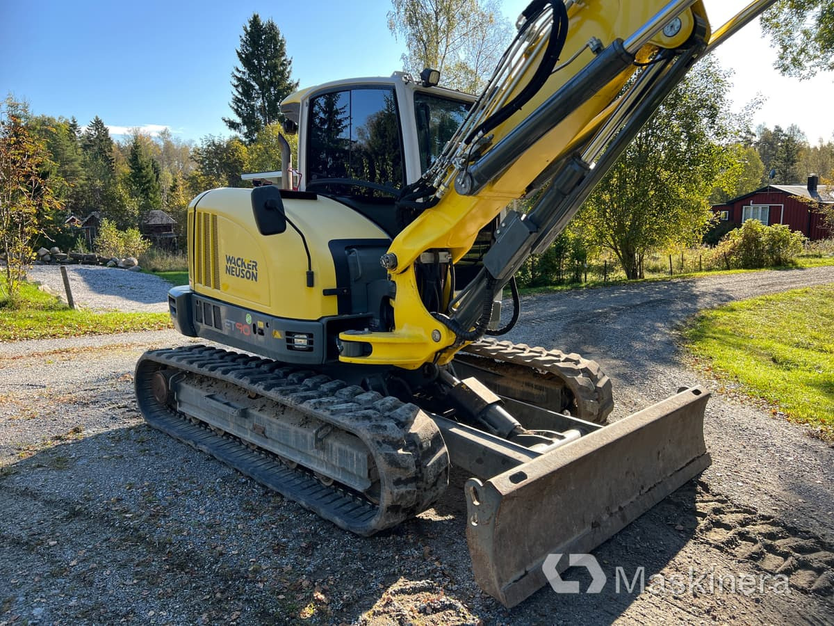 Máy xúc bánh xích Grävmaskin Wacker Neuson ET90: hình 11