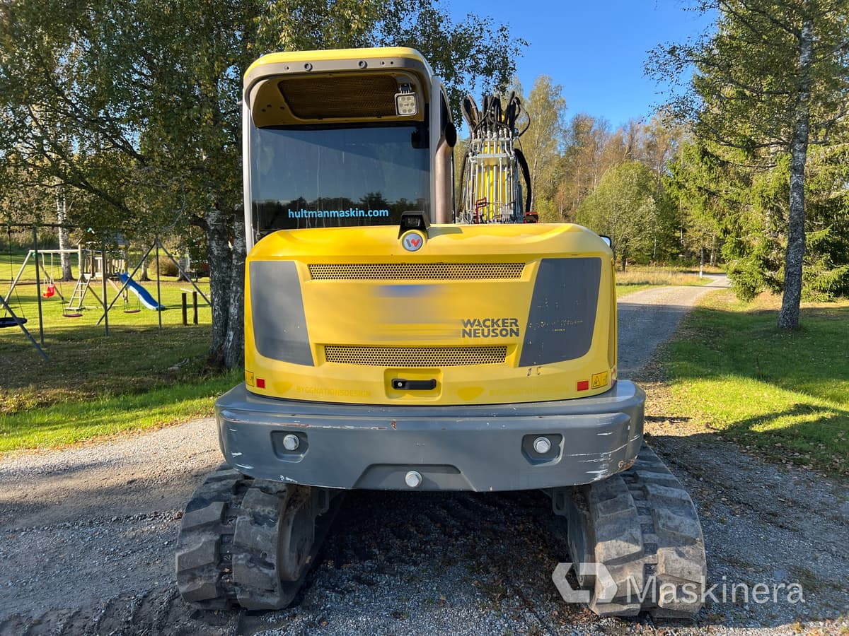 Máy xúc bánh xích Grävmaskin Wacker Neuson ET90: hình 14
