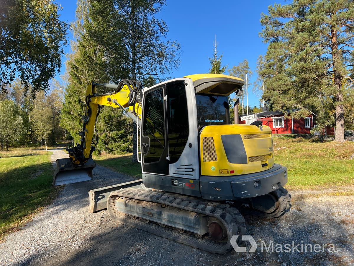 Máy xúc bánh xích Grävmaskin Wacker Neuson ET90: hình 7
