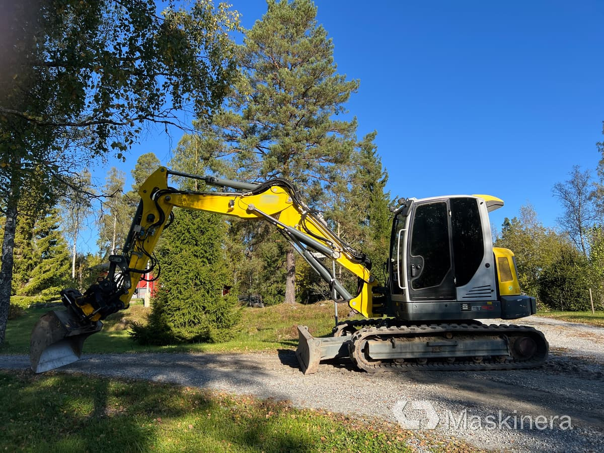 Máy xúc bánh xích Grävmaskin Wacker Neuson ET90: hình 8