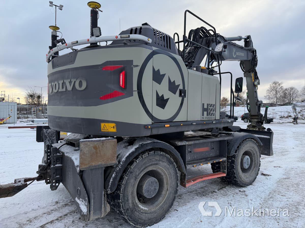 Hjulgrävare Volvo EW160E med tillbehör - Máy xúc bánh xích: hình 5 Hjulgrävare Volvo EW160E med tillbehör - Máy xúc bánh xích: hình 5