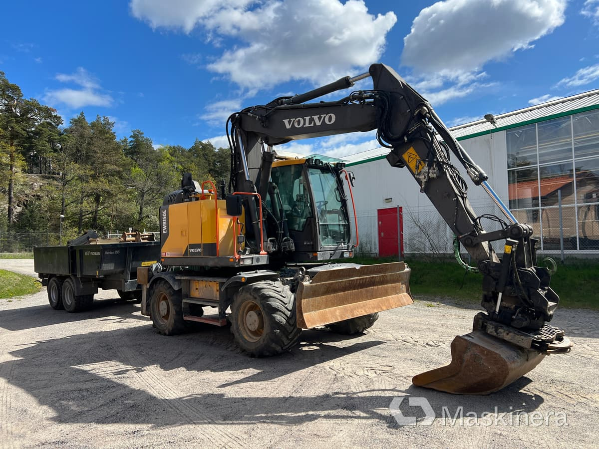 Hjulgrävare Volvo EWR150E med tillbehör - Máy xúc bánh xích: hình 4 Hjulgrävare Volvo EWR150E med tillbehör - Máy xúc bánh xích: hình 4