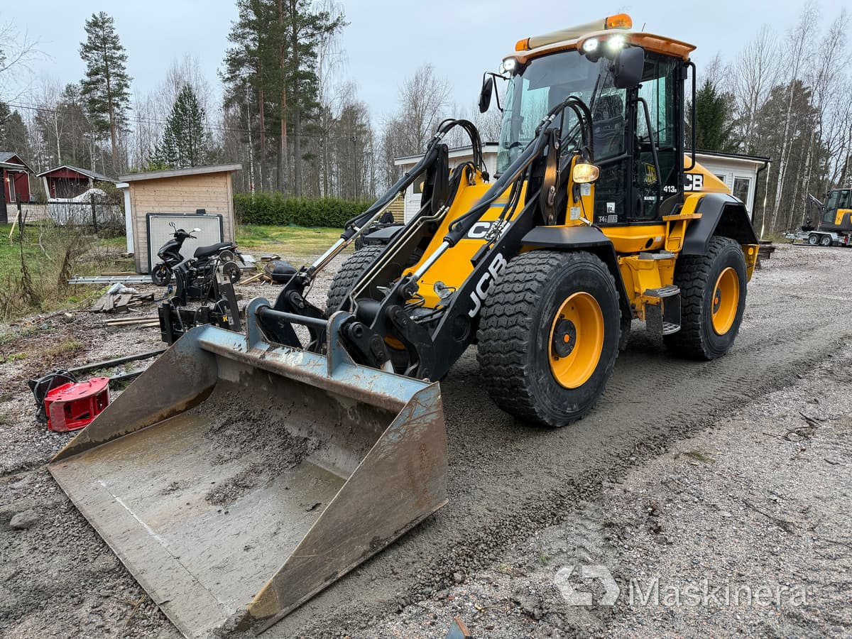 Hjullastare JCB 413S - Máy xúc lật bánh lốp: hình 1 Hjullastare JCB 413S - Máy xúc lật bánh lốp: hình 1