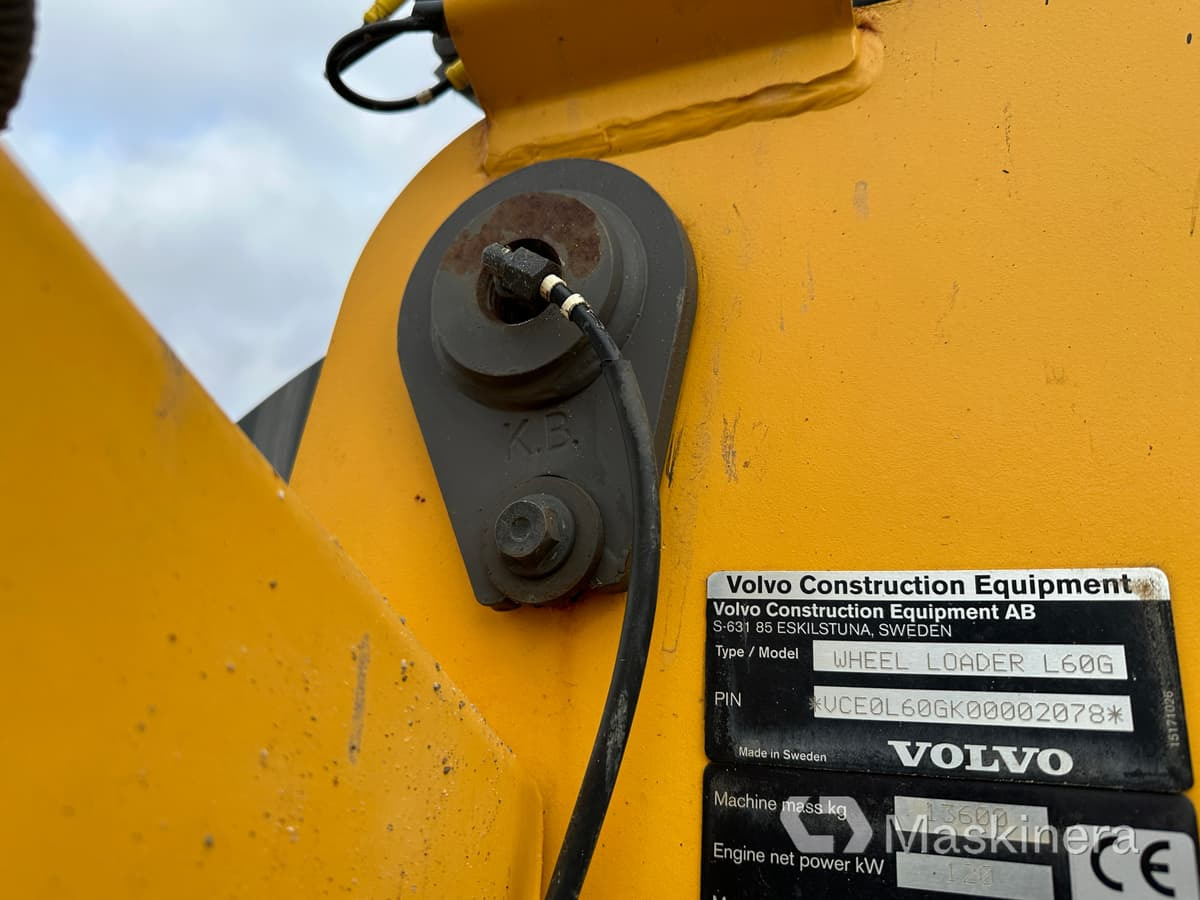 Máy xúc lật bánh lốp Hjullastare Volvo L60G [ Copy ]: hình 48