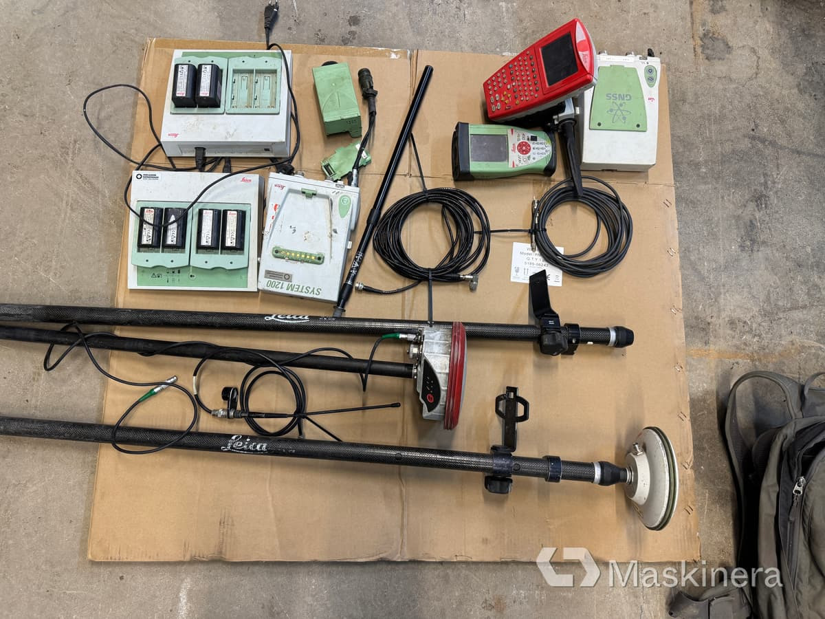 Komplett GNSS-Baserad Leica system - Trang thiết bị xây dựng: hình 1 Komplett GNSS-Baserad Leica system - Trang thiết bị xây dựng: hình 1