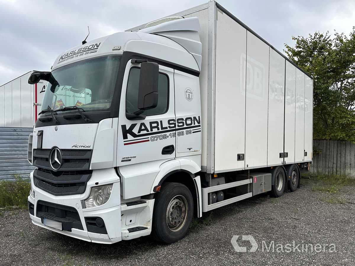 Lastbil Mercedes-Benz Actros - Xe tải hộp: hình 1 Lastbil Mercedes-Benz Actros - Xe tải hộp: hình 1