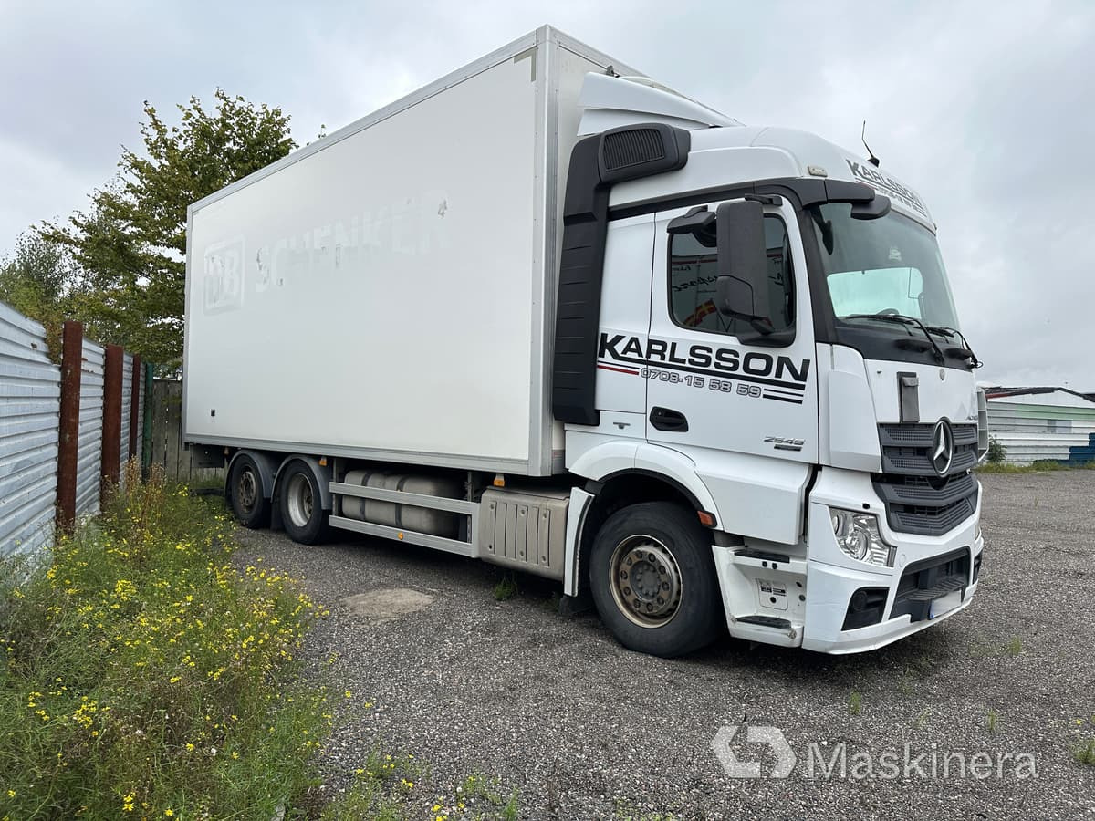Lastbil Mercedes-Benz Actros - Xe tải hộp: hình 3 Lastbil Mercedes-Benz Actros - Xe tải hộp: hình 3