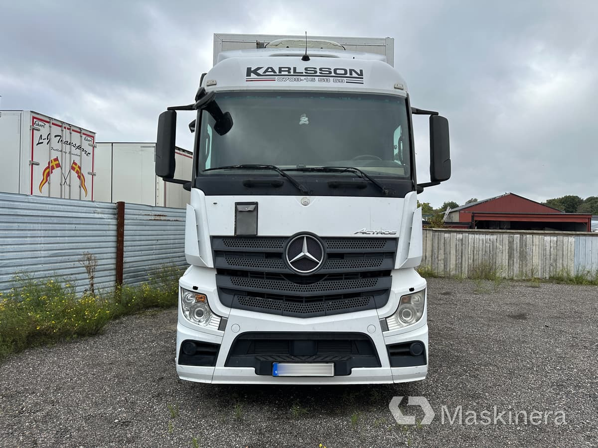 Lastbil Mercedes-Benz Actros - Xe tải hộp: hình 2 Lastbil Mercedes-Benz Actros - Xe tải hộp: hình 2