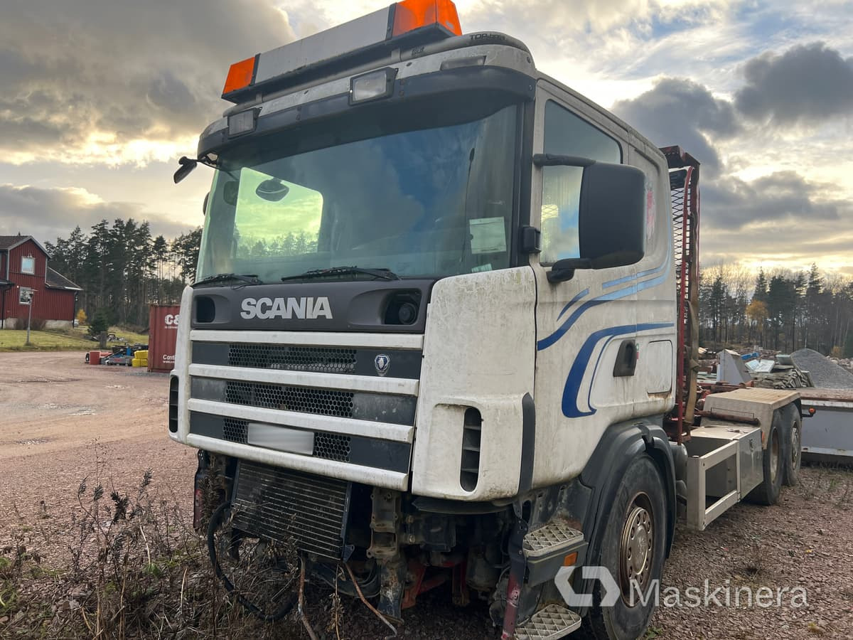 Lastväxlare Scania R124 GB 6X2 (Rep objekt) - Xe tải nâng móc: hình 3 Lastväxlare Scania R124 GB 6X2 (Rep objekt) - Xe tải nâng móc: hình 3