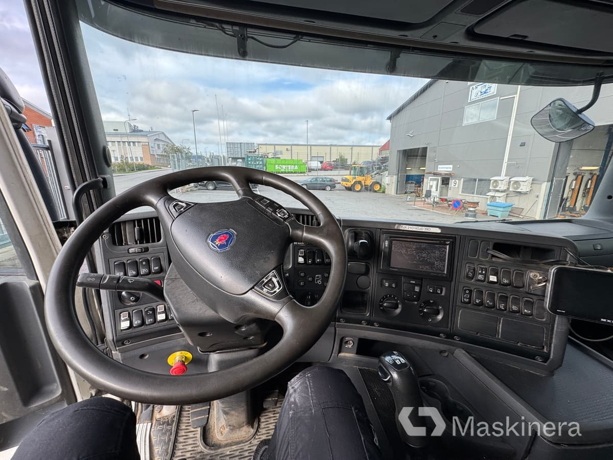 Xe tải nâng móc, Xe cẩu tự hành Lastväxlare Scania G400LB8X4*4HNA med HIAB kran: hình 14