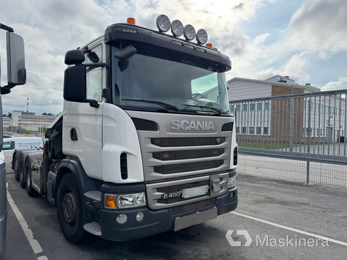 Lastväxlare Scania G400LB8X4*4HNA med HIAB kran - Xe tải nâng móc, Xe cẩu tự hành: hình 3 Lastväxlare Scania G400LB8X4*4HNA med HIAB kran - Xe tải nâng móc, Xe cẩu tự hành: hình 3