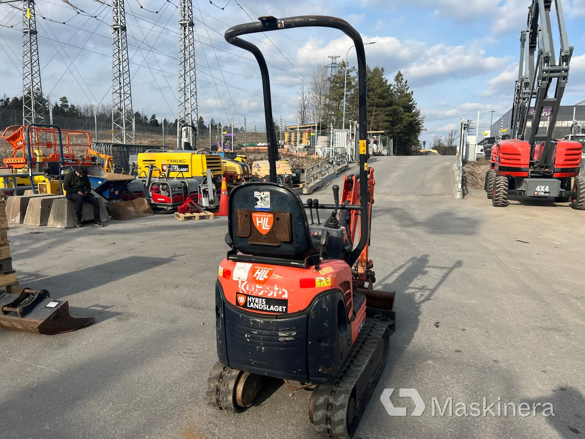 Minigrävare Kubota K008-3 - Máy xúc bánh xích: hình 5 Minigrävare Kubota K008-3 - Máy xúc bánh xích: hình 5