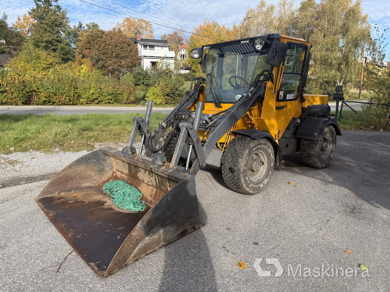 Redskapsbärare Wille 455B med snöutrustning - Máy xúc lật bánh lốp: hình 1 Redskapsbärare Wille 455B med snöutrustning - Máy xúc lật bánh lốp: hình 1