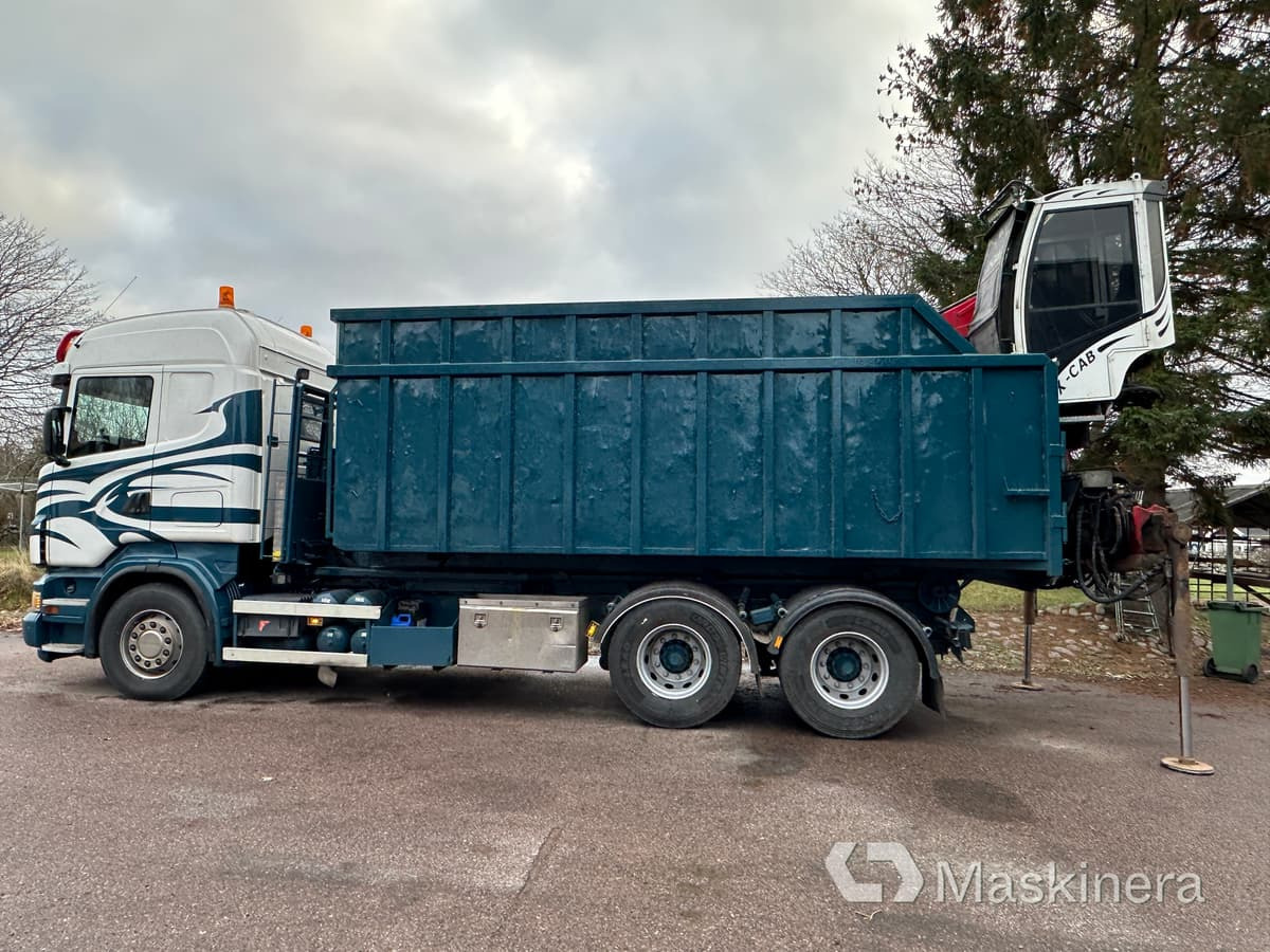 Xe tải nâng móc SCANIA R500LB6X4HHA Lastväxlare Scania R500 med FTG V10CX kran: hình 9 Xe tải nâng móc SCANIA R500LB6X4HHA Lastväxlare Scania R500 med FTG V10CX kran: hình 9