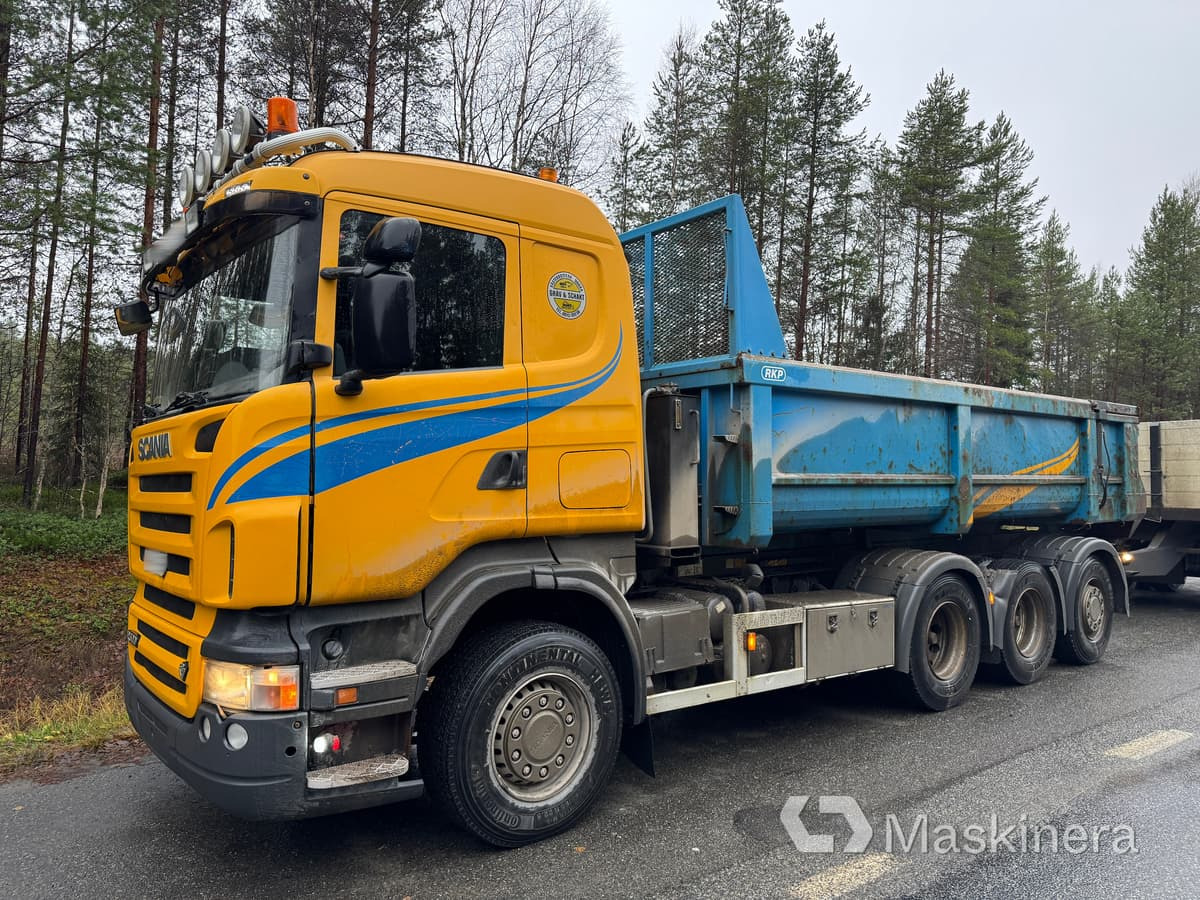 Scania R500LB8X4*4HHA Kassett bil Scania R500 tridem med vagn - Xe ben: hình 1 Scania R500LB8X4*4HHA Kassett bil Scania R500 tridem med vagn - Xe ben: hình 1