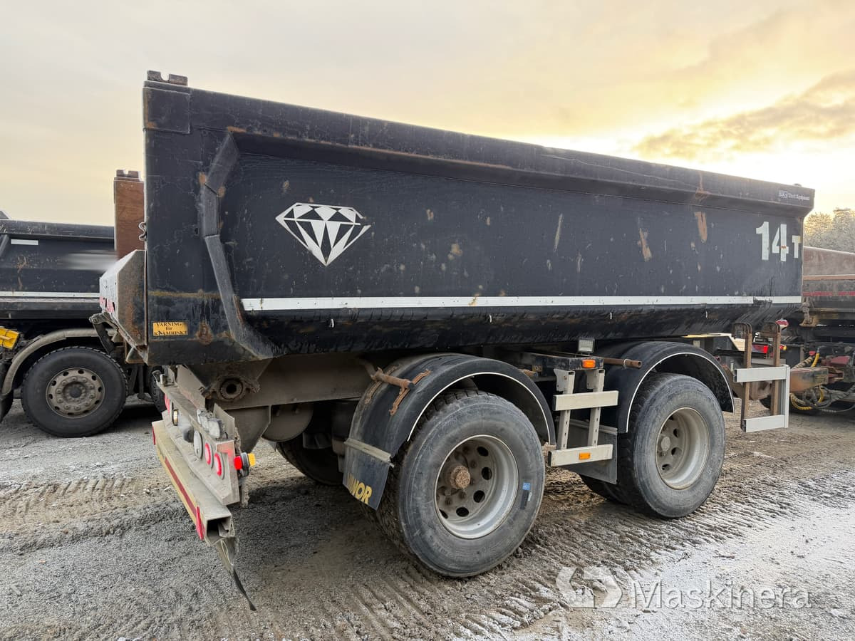 Släp B.K:S 12-20 med tipp - Rơ moóc ben: hình 5 Släp B.K:S 12-20 med tipp - Rơ moóc ben: hình 5