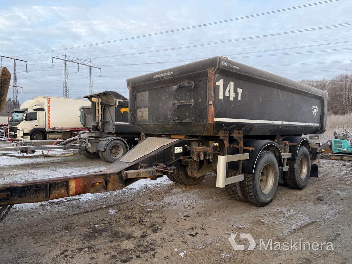 Släp B.K:S 12-20 med tipp - Rơ moóc ben: hình 1 Släp B.K:S 12-20 med tipp - Rơ moóc ben: hình 1