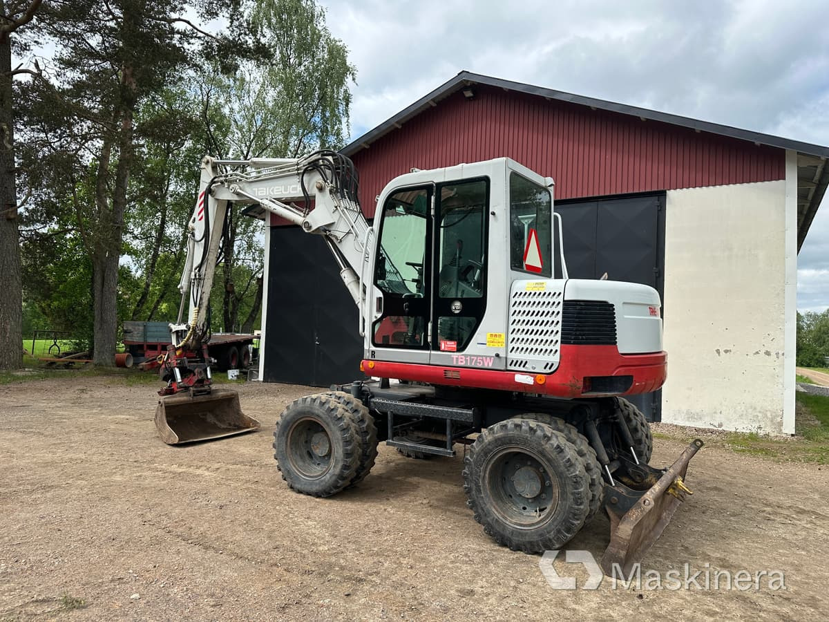 Takeuchi Take-Job TB 175W Hjulgrävare Take-Job TB 175W - Máy xúc bánh xích: hình 3 Takeuchi Take-Job TB 175W Hjulgrävare Take-Job TB 175W - Máy xúc bánh xích: hình 3