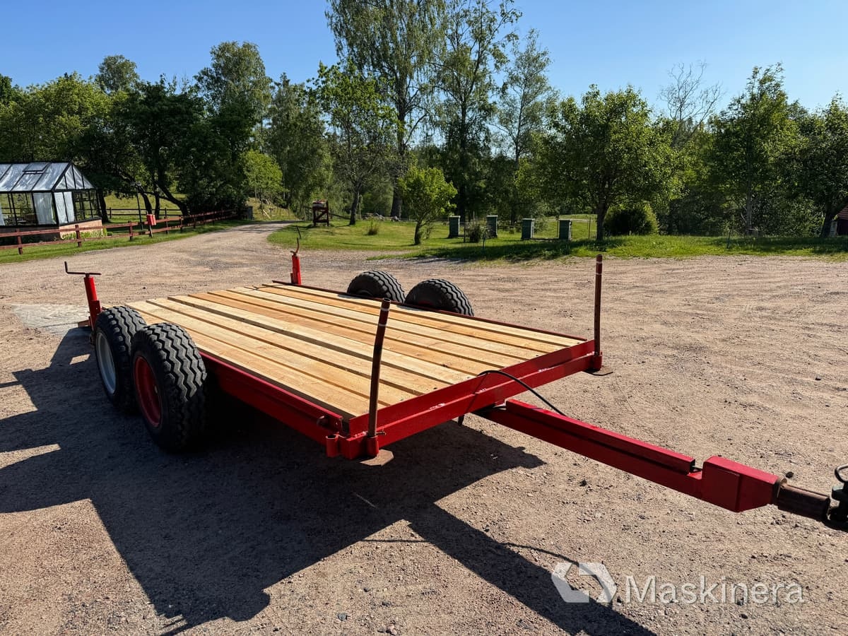 Traktordragen Maskintrailer 2-axlad - Rơ moóc thùng thấp: hình 3 Traktordragen Maskintrailer 2-axlad - Rơ moóc thùng thấp: hình 3