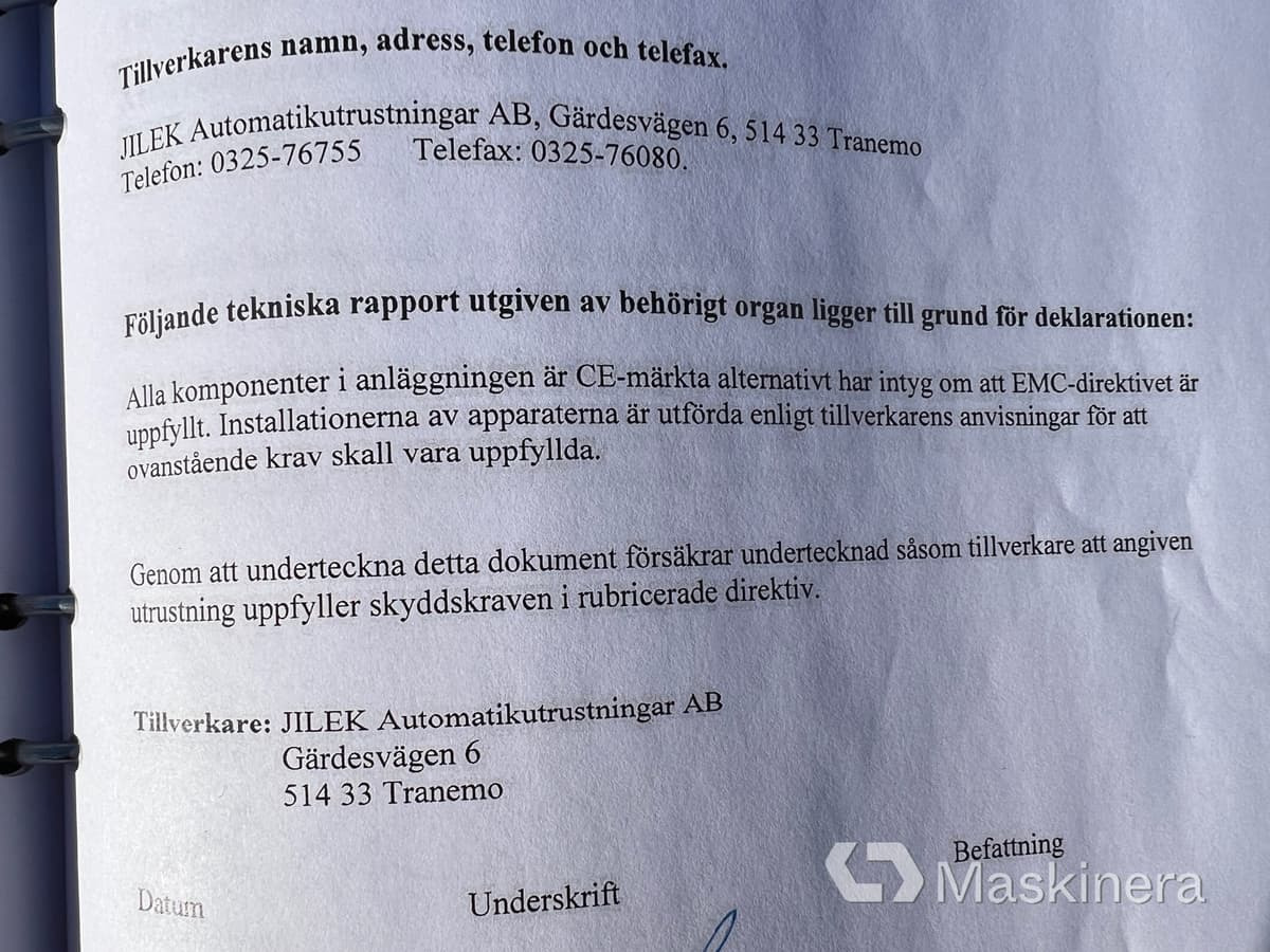Băng chuyền Transportband med rullbana Hanter 10,9 m: hình 29