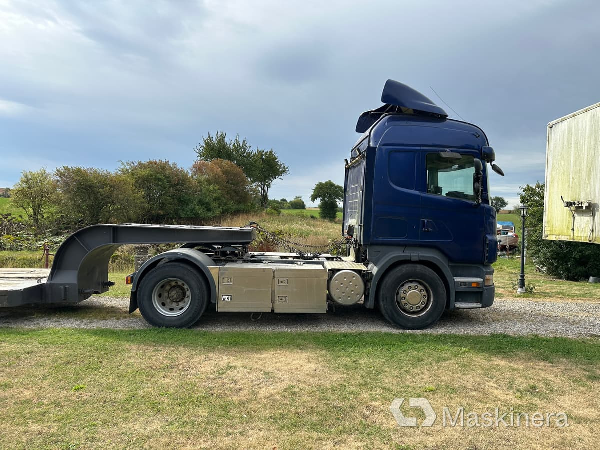 Scania R420 highline A-traktor Scania + 2 släp - Xe đầu kéo, Sơ mi rơ moóc thùng thấp: hình 4 Scania R420 highline A-traktor Scania + 2 släp - Xe đầu kéo, Sơ mi rơ moóc thùng thấp: hình 4
