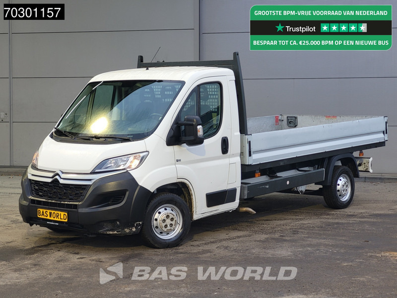 Citroën Jumper 130 PK Open Laadbak Navi Airco Cruise Euro6 Pritsche Pickup Airco Cruise control - Xe tải nhỏ phẳng: hình 1 Citroën Jumper 130 PK Open Laadbak Navi Airco Cruise Euro6 Pritsche Pickup Airco Cruise control - Xe tải nhỏ phẳng: hình 1