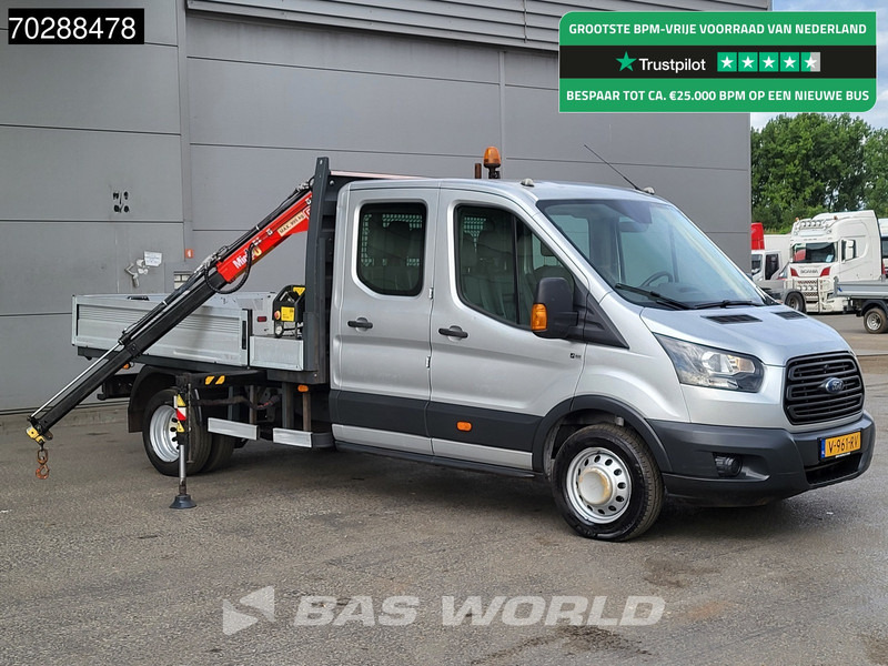 Ford Transit 105pk Kraanwagen Fassi M10A.12 Dubbel Cabine Dubbellucht Trekhaak Euro6 Crane Kran Kranwagen Trekhaak - Xe tải nhỏ phẳng: hình 1 Ford Transit 105pk Kraanwagen Fassi M10A.12 Dubbel Cabine Dubbellucht Trekhaak Euro6 Crane Kran Kranwagen Trekhaak - Xe tải nhỏ phẳng: hình 1