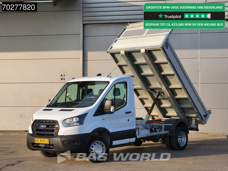 Ford Transit 130pk Kipper Dubbellucht Trekhaak Kieper Tipper Benne Trekhaak - Xe ben nhỏ: hình 1 Ford Transit 130pk Kipper Dubbellucht Trekhaak Kieper Tipper Benne Trekhaak - Xe ben nhỏ: hình 1