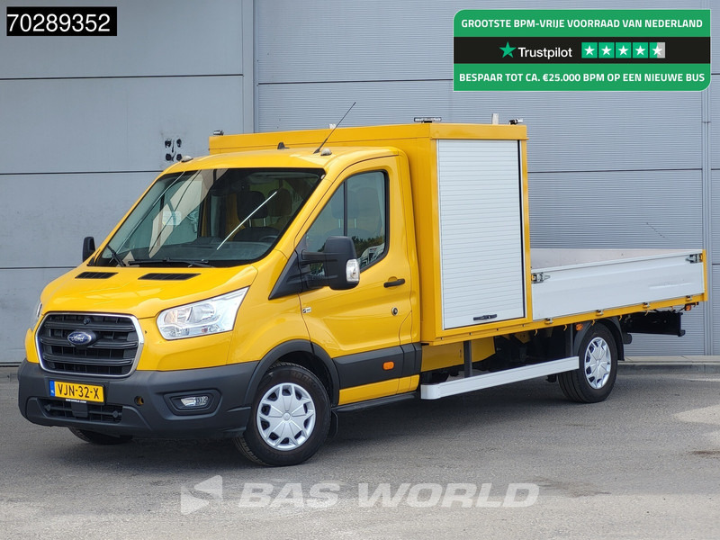Ford Transit 130pk Open Laadbak Trekhaak Airco Cruise Euro6 APK 03-2026 Pickup Pritsche Open Box Airco Trekhaak Cruise control - Xe tải nhỏ phẳng: hình 1 Ford Transit 130pk Open Laadbak Trekhaak Airco Cruise Euro6 APK 03-2026 Pickup Pritsche Open Box Airco Trekhaak Cruise control - Xe tải nhỏ phẳng: hình 1