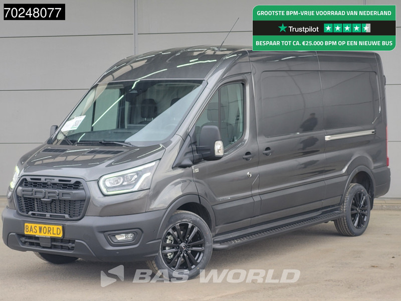 Ford Transit 165pk Automaat Black Edition 2025 model Dubbele schuifdeur L3H2 ACC 360camera Navi CarPlay Xenon Camera 11m3 Airco - Xe van chở hàng: hình 1 Ford Transit 165pk Automaat Black Edition 2025 model Dubbele schuifdeur L3H2 ACC 360camera Navi CarPlay Xenon Camera 11m3 Airco - Xe van chở hàng: hình 1