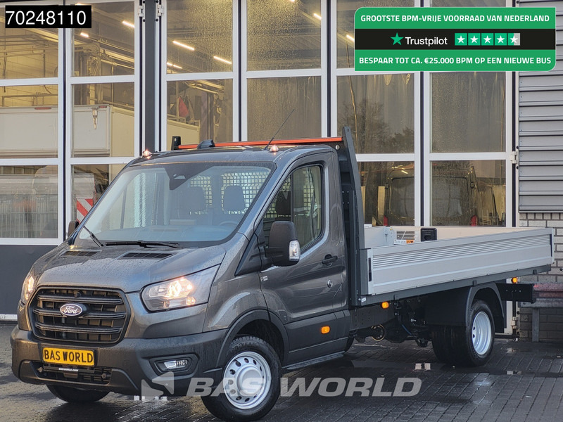 Ford Transit 165pk Open laadbak Dubbellucht Pritsche Trekhaak Airco Cruise Camera Airco Trekhaak Cruise control - Xe tải nhỏ phẳng: hình 1 Ford Transit 165pk Open laadbak Dubbellucht Pritsche Trekhaak Airco Cruise Camera Airco Trekhaak Cruise control - Xe tải nhỏ phẳng: hình 1