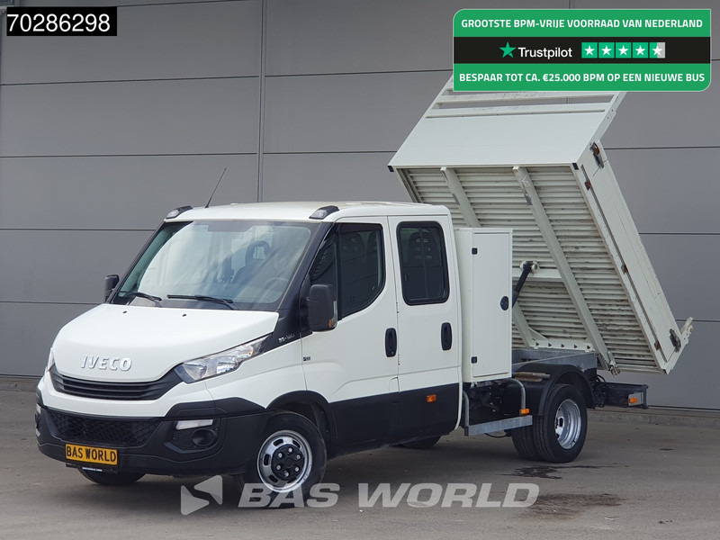 Iveco Daily 35C12 Open Laadbak met Kist Dubbel Cabine Dubbellucht 3,5t Trekhaak Airco Cruise Euro6 Pritsche Pickup Open Box 2m3 Airco Trekha - Xe tải nhỏ phẳng: hình 1 Iveco Daily 35C12 Open Laadbak met Kist Dubbel Cabine Dubbellucht 3,5t Trekhaak Airco Cruise Euro6 Pritsche Pickup Open Box 2m3 Airco Trekha - Xe tải nhỏ phẳng: hình 1