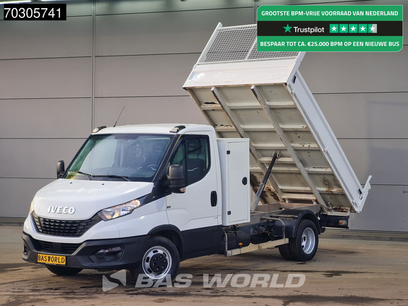 Iveco Daily 35C14 Kipper met Kist Dubbellucht 3,5t Trekhaak Airco Cruise Euro6 Tipper Benne Kieper Airco Trekhaak Cruise control - Xe ben nhỏ: hình 1 Iveco Daily 35C14 Kipper met Kist Dubbellucht 3,5t Trekhaak Airco Cruise Euro6 Tipper Benne Kieper Airco Trekhaak Cruise control - Xe ben nhỏ: hình 1