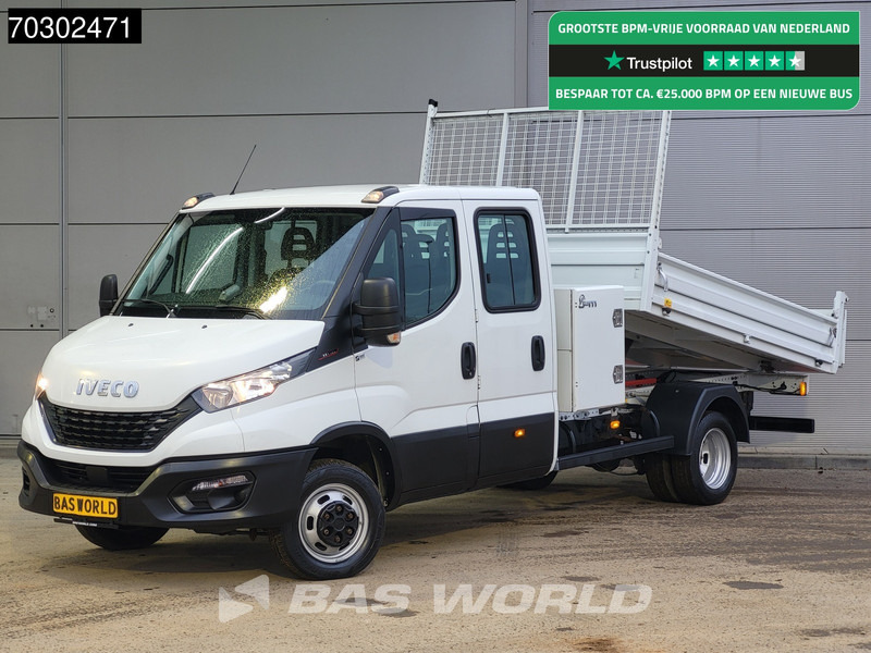 Iveco Daily 35C16 3.0L Kipper met Kist Dubbel Cabine Dubbellucht 3,5t Trekhaak 160PK Airco Cruise Euro6 Tipper Benne Kieper Airco Trekhaak C - Xe ben nhỏ: hình 1 Iveco Daily 35C16 3.0L Kipper met Kist Dubbel Cabine Dubbellucht 3,5t Trekhaak 160PK Airco Cruise Euro6 Tipper Benne Kieper Airco Trekhaak C - Xe ben nhỏ: hình 1