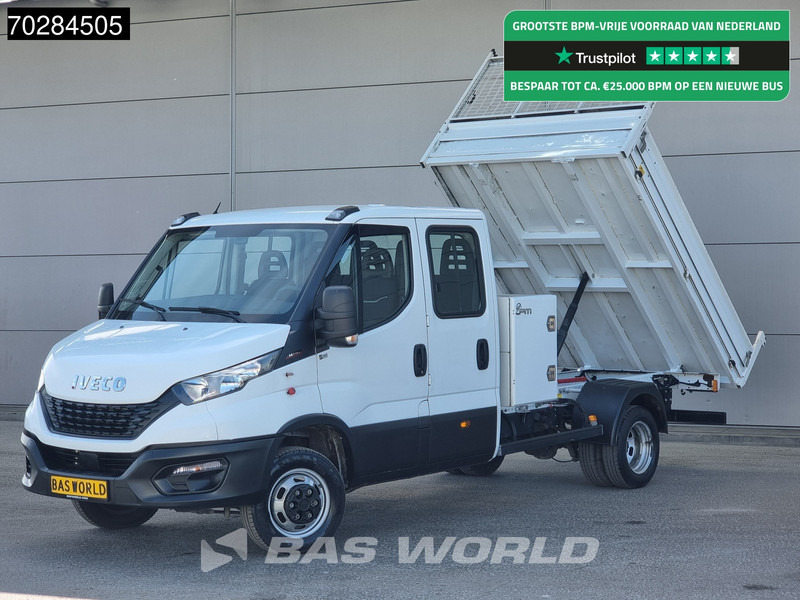 Iveco Daily 35C16 3.0L Kipper met Kist Dubbel Cabine Dubbellucht 3,5t Trekhaak Airco Cruise Euro6 Kieper Tipper Benne Airco Dubbel cabine Tr - Xe tải nhỏ phẳng: hình 1 Iveco Daily 35C16 3.0L Kipper met Kist Dubbel Cabine Dubbellucht 3,5t Trekhaak Airco Cruise Euro6 Kieper Tipper Benne Airco Dubbel cabine Tr - Xe tải nhỏ phẳng: hình 1