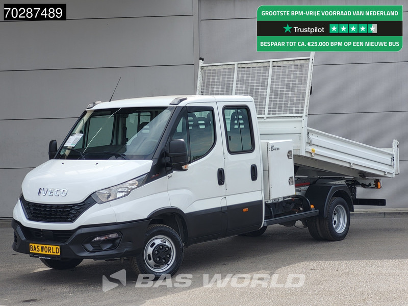 Iveco Daily 35C16 3.0L Kipper met Kist Dubbel Cabine Dubbellucht 3,5t Trekhaak Airco Cruise Euro6 Tipper Benne Kieper 2m3 Airco Trekhaak Cru - Xe ben nhỏ: hình 1 Iveco Daily 35C16 3.0L Kipper met Kist Dubbel Cabine Dubbellucht 3,5t Trekhaak Airco Cruise Euro6 Tipper Benne Kieper 2m3 Airco Trekhaak Cru - Xe ben nhỏ: hình 1