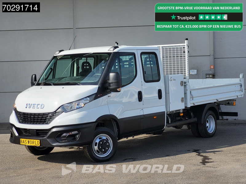 Iveco Daily 35C16 3.0L Open Laadbak met Kist Dubbel Cabine 3,5t Trekhaak Navi Airco Cruise Camera Euro6 Pritsche Pickup Open Box 2m3 Airco C - Xe tải nhỏ phẳng: hình 1 Iveco Daily 35C16 3.0L Open Laadbak met Kist Dubbel Cabine 3,5t Trekhaak Navi Airco Cruise Camera Euro6 Pritsche Pickup Open Box 2m3 Airco C - Xe tải nhỏ phẳng: hình 1