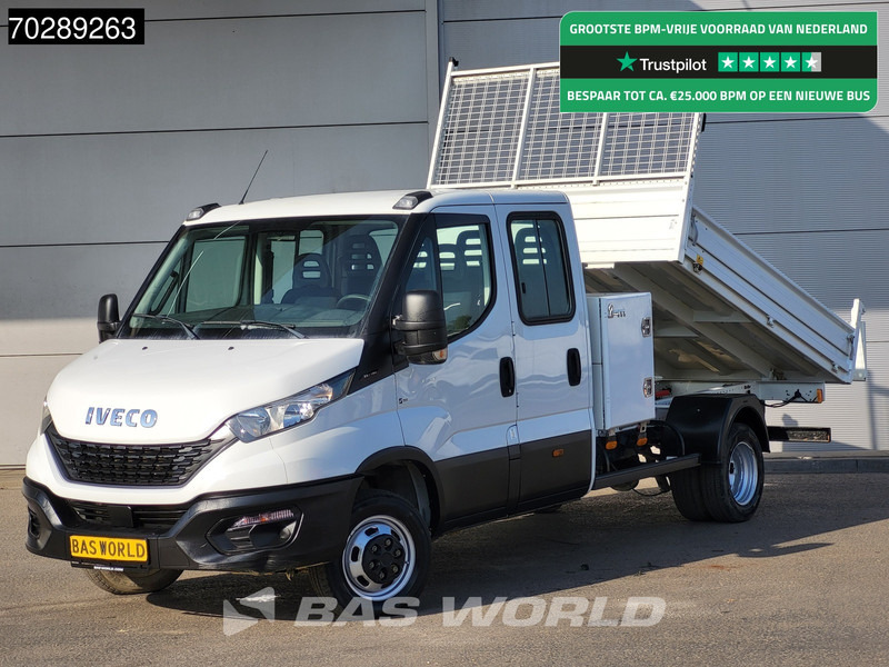 Iveco Daily 35C16 3.0L Open Laadbak met Kist Dubbel Cabine Dubbellucht 3,5t Trekhaak Navi Airco Cruise Camera Euro6 Pritsche Pickup Open Box - Xe tải nhỏ phẳng: hình 1 Iveco Daily 35C16 3.0L Open Laadbak met Kist Dubbel Cabine Dubbellucht 3,5t Trekhaak Navi Airco Cruise Camera Euro6 Pritsche Pickup Open Box - Xe tải nhỏ phẳng: hình 1