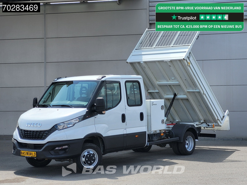 Iveco Daily 35C16 Kipper met Kist Dubbel Cabine Dubbellucht 3,5t Trekhaak Navi Airco Cruise Camera Euro6 Kieper Tipper Benne 2m3 Airco Trekh - Xe ben nhỏ: hình 1 Iveco Daily 35C16 Kipper met Kist Dubbel Cabine Dubbellucht 3,5t Trekhaak Navi Airco Cruise Camera Euro6 Kieper Tipper Benne 2m3 Airco Trekh - Xe ben nhỏ: hình 1