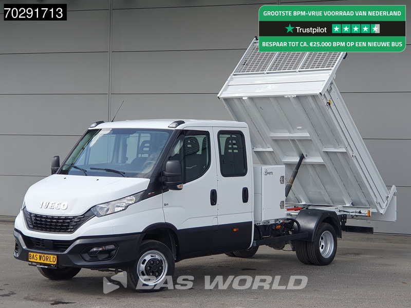 Iveco Daily 35C16 Open Laadbak met Kist Dubbel Cabine Dubbellucht 3,5t Trekhaak Airco Cruise Euro6 Pritsche Pickup Open Box 2m3 Airco Trekha - Xe tải nhỏ phẳng: hình 1 Iveco Daily 35C16 Open Laadbak met Kist Dubbel Cabine Dubbellucht 3,5t Trekhaak Airco Cruise Euro6 Pritsche Pickup Open Box 2m3 Airco Trekha - Xe tải nhỏ phẳng: hình 1