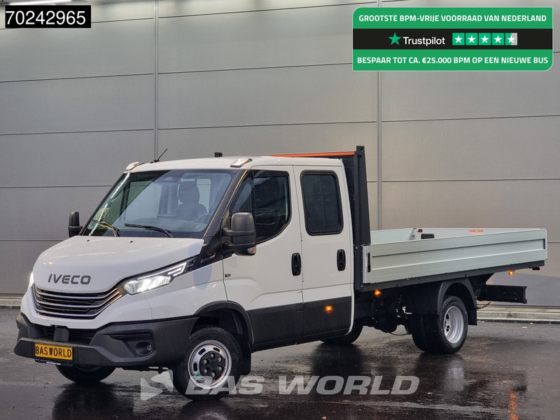 Iveco Daily 35C18 3.0 180PK Nwe model 2025 Dubbel Cabine Open laadbak Navi ACC LED 3,5T Trekvermogen Pritsche Pickup Airco Dubbel cabine - Xe tải nhỏ phẳng: hình 1 Iveco Daily 35C18 3.0 180PK Nwe model 2025 Dubbel Cabine Open laadbak Navi ACC LED 3,5T Trekvermogen Pritsche Pickup Airco Dubbel cabine - Xe tải nhỏ phẳng: hình 1