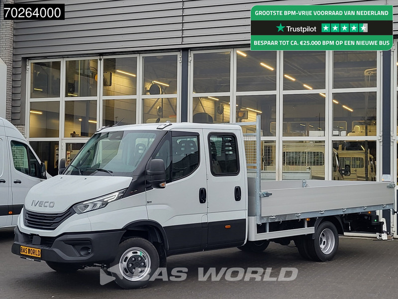 Iveco Daily 35C18 3.0 180PK Nwe model 2025 NL Open laadbak Dubbel Cabine Navi Camera Cruise LED 3,5T Trekvermogen Pritsche Pickup 3m3 Airco - Xe tải nhỏ phẳng: hình 1 Iveco Daily 35C18 3.0 180PK Nwe model 2025 NL Open laadbak Dubbel Cabine Navi Camera Cruise LED 3,5T Trekvermogen Pritsche Pickup 3m3 Airco - Xe tải nhỏ phẳng: hình 1