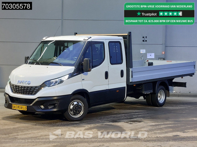 Iveco Daily 35C18 3.0L Automaat Dubbel Cabine Open Laadbak Dubbellucht LED Airco Cruise Euro6 Pritsche Pickup Airco Cruise control - Xe tải nhỏ phẳng: hình 1 Iveco Daily 35C18 3.0L Automaat Dubbel Cabine Open Laadbak Dubbellucht LED Airco Cruise Euro6 Pritsche Pickup Airco Cruise control - Xe tải nhỏ phẳng: hình 1